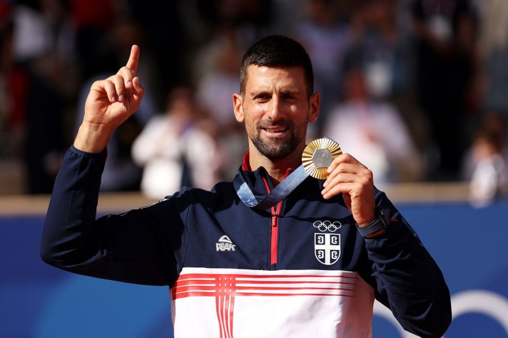 Теннисист Новак Джокович впервые выиграл золото Олимпиады