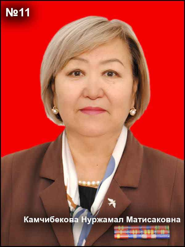 Камчибекова Нуржамал Матисаковна