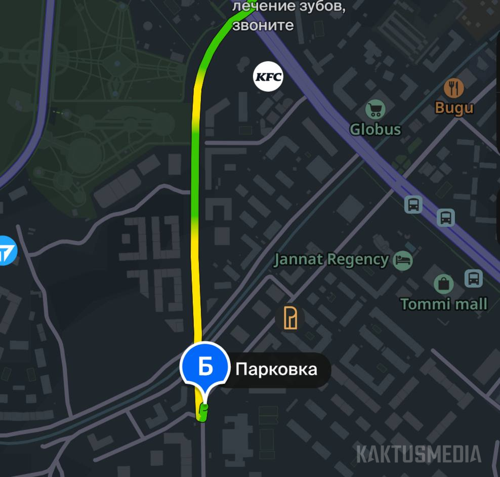 Данный проезд через мост закрыт для грузовиков.