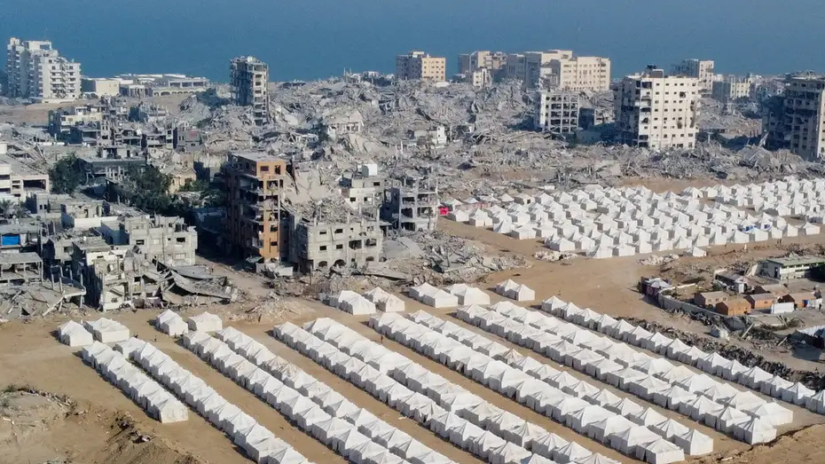 Палаточный лагерь палестинцев в секторе Газа. Фото Dawoud Abu Alkas / Reuters.