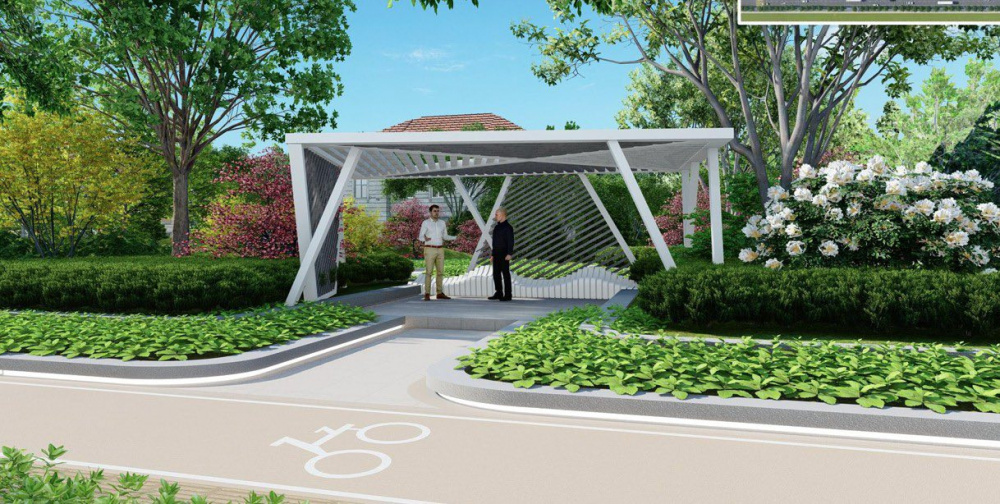 В Оше китайская компания построит парк на месте старого рынка