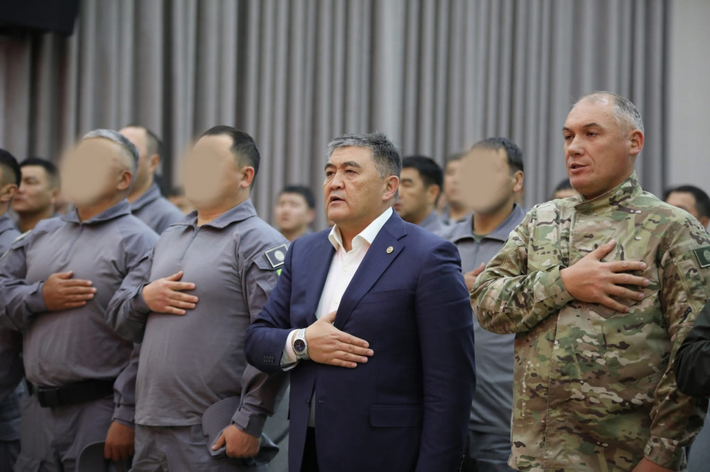 Камчыбек Ташиев встретился с военнослужащими спецназа "Альфа".