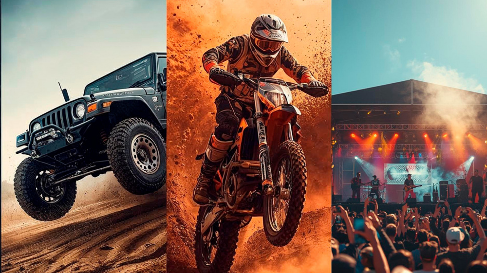 Любителей гонок позвали на фестиваль автоэкстрима недалеко от Бишкека