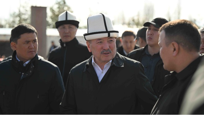 Глава кабмина проверил ход строительства соцобъектов на миллионы евро в Таласе (фото)