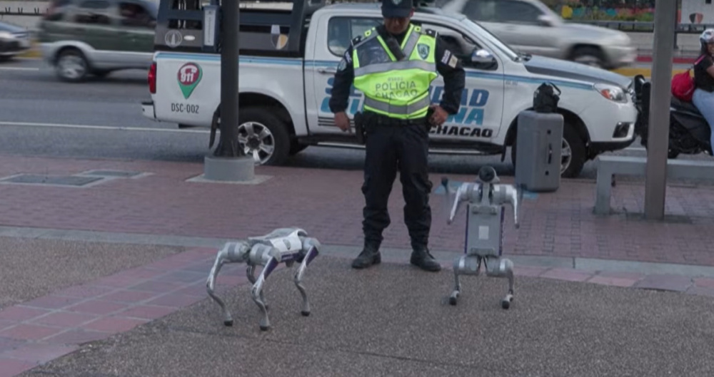 Венесуэла задействует робособак для патрулирования Каракаса (видео)