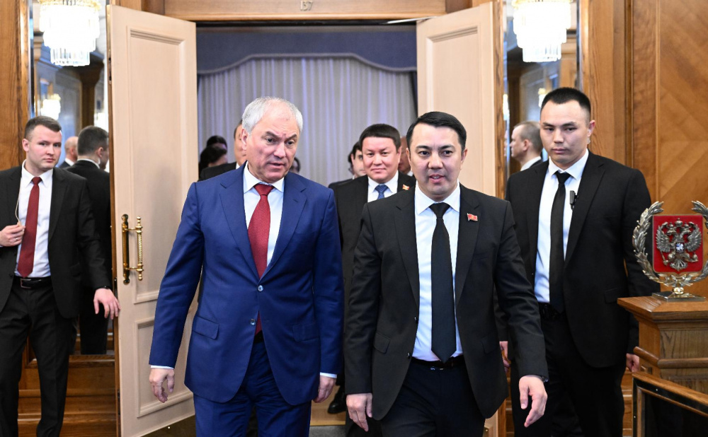 Марлен Маматалиев поднял вопросы мигрантов и льгот ЕАЭС на встрече с Вячеславом Володиным