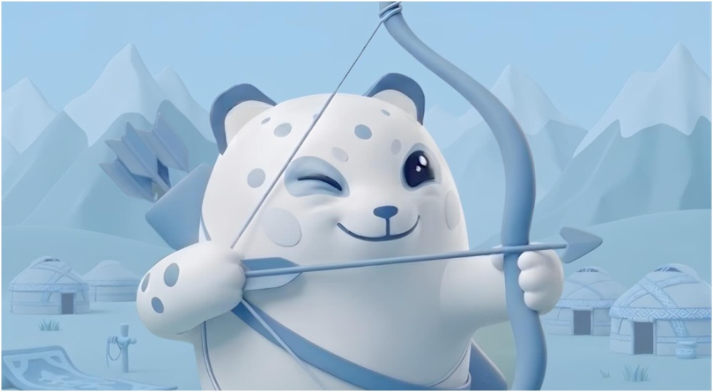 Утвержден талисман Всемирных игр кочевников. Смотрите, каким милым получился барс (фото)