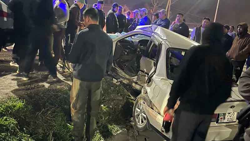 В селе Кожомкул ночью произошло ДТП с участием двух легковушек