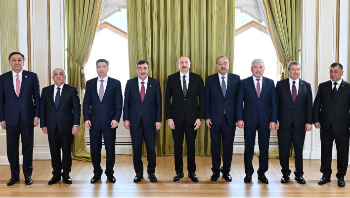 Адылбек Касымалиев встретился с президентом Азербайджана (фото)