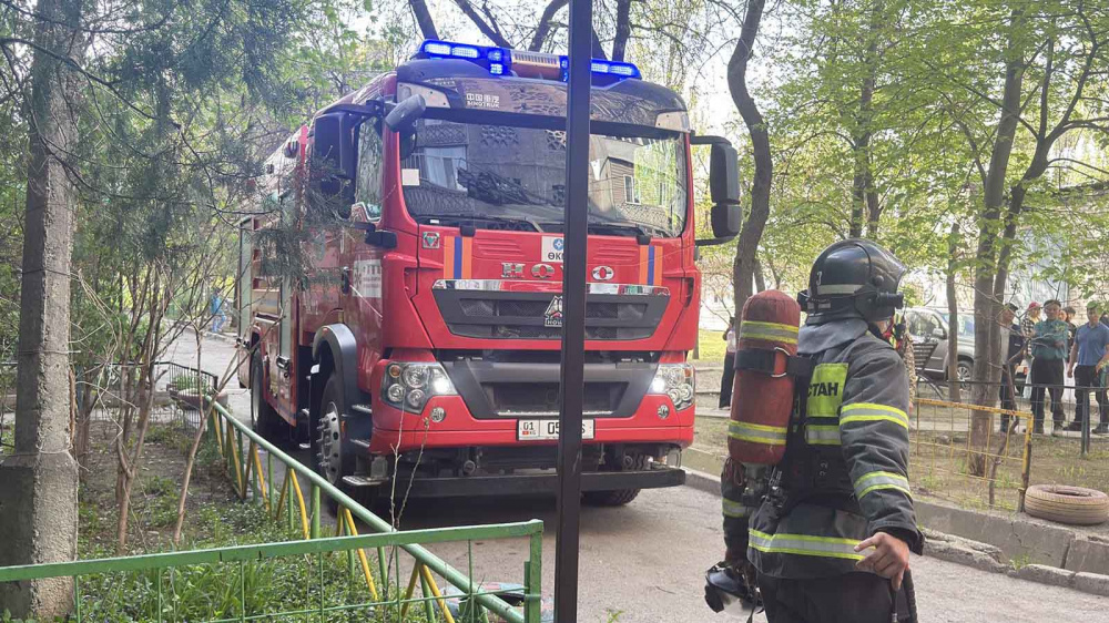 В "Востоке-5" в многоэтажном доме произошел пожар. Эвакуированы 11 человек