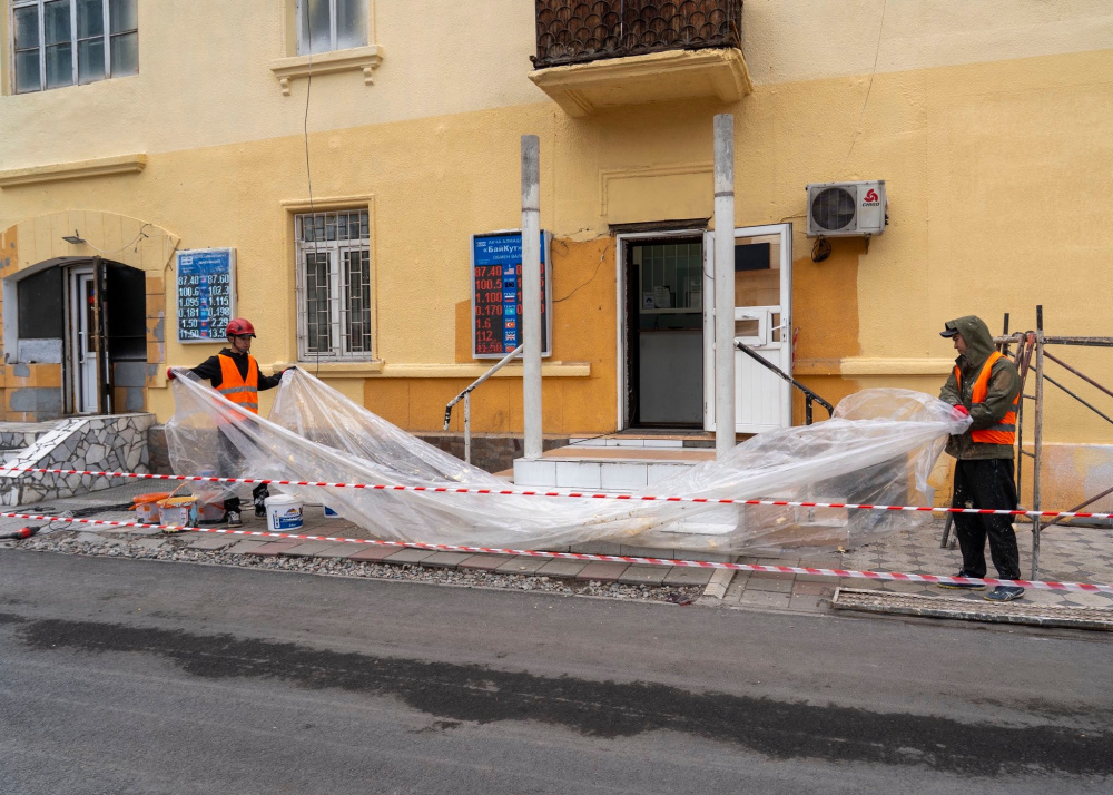 Фасады зданий на центральных улицах обновят перед саммитом ШОС