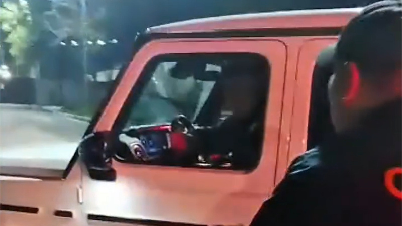 В Бишкеке гражданина Китая подозревают в управлении авто в наркотическом опьянении (видео)