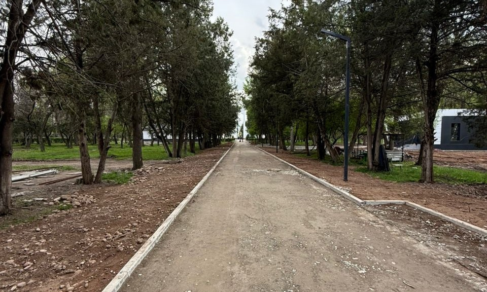 Реконструкция парка Ататюрка завершена на 70% (видео)