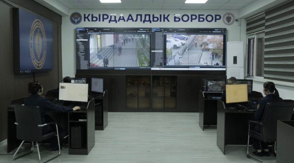 В Бишкеке ситуационный центр ГУВД круглосуточно следит за обстановкой в городе