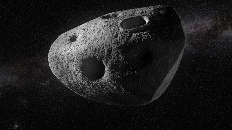 К Земле летит астероид 