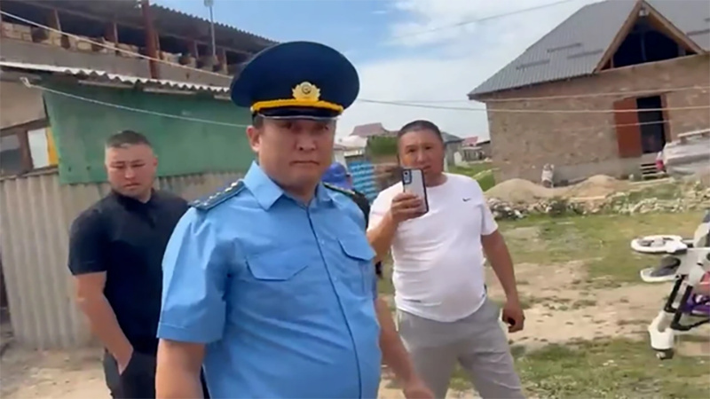 ГУВД Бишкека: Милиция не участвовала в выселении в 