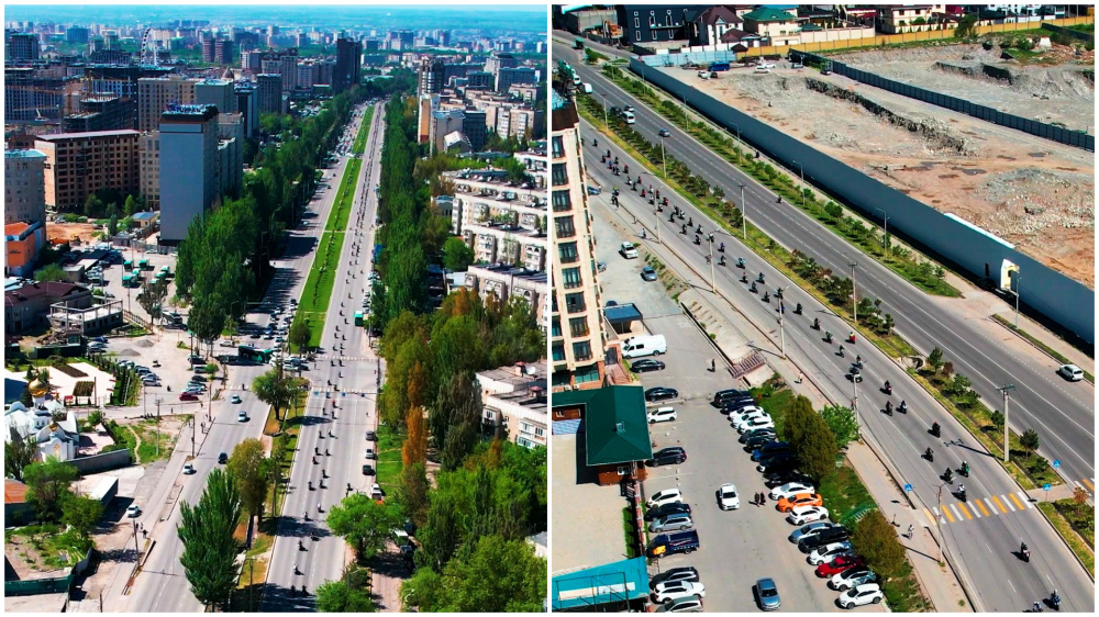 В Бишкеке прошел мотопробег по Южной магистрали