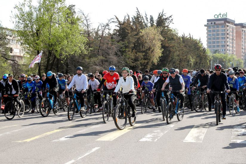 В Бишкеке 1 мая пройдет велопробег в честь Дня города