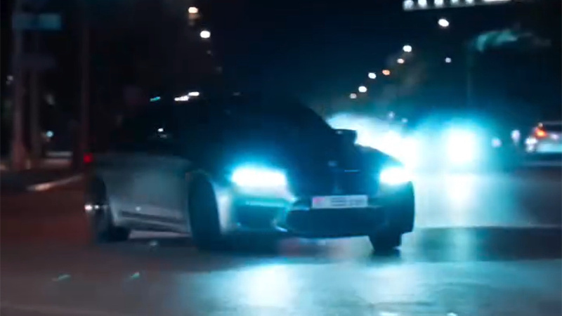 В Бишкеке после видео с автохулиганством нашли водителя BMW M5 (видео)