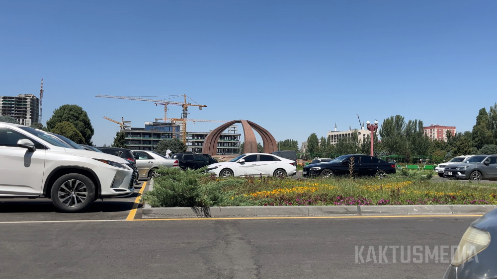 Бишкекте жашаган аял бишке мэриясы ұйымдастырған Падыбандылык алаңындағы авто токтотуу орнын жабуды сұрады