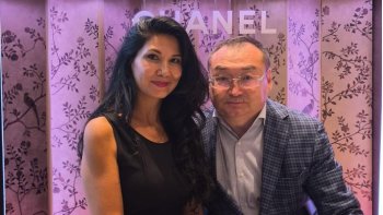 Айдит Эркин на мероприятии Chanel.