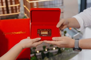 СК Amanat City вручила золотые слитки клиентам ЖК AMAN