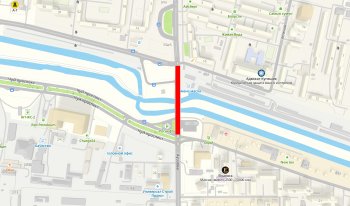Участок улицы Ауэзова в Бишкеке закрыли на ремонт.