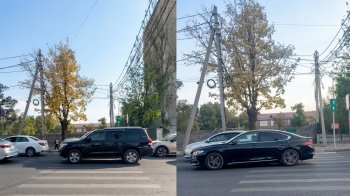 "Боимся, что собьют". Жители жалуются на опасный перекресток.