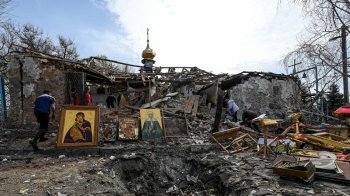 Эвакуация в прифронтовой Камышевахе в Запорожской области. Фото Dmytro Smolienko / Ukrinfor / SIPA / Scanpix / LETA.