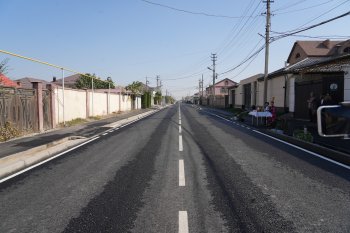 В Бишкеке открыли участок еще одной улицы после ремонта (фото)