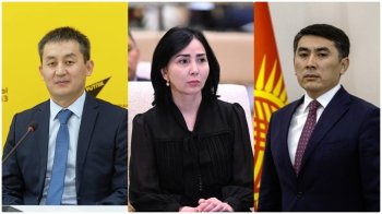 Садыр Жапаров присвоил дипломатические ранги трем представителям МИД Кыргызстана