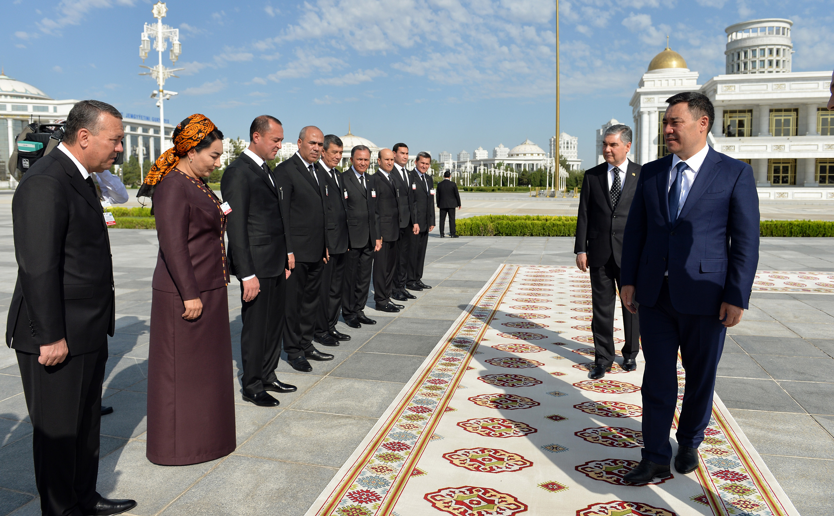 Президент Садыр Жапаров встреча Туркменистан президента